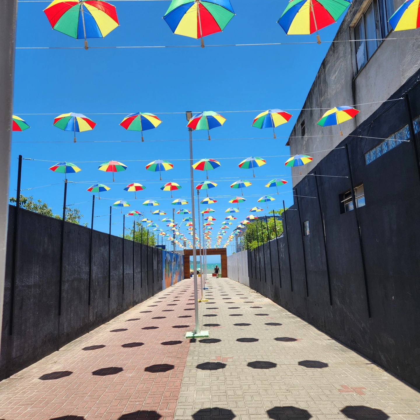 Passarela praia